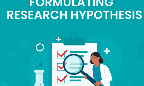 Conceptualizing Research and Formulating Research Hypothesis